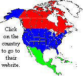 Map of North American